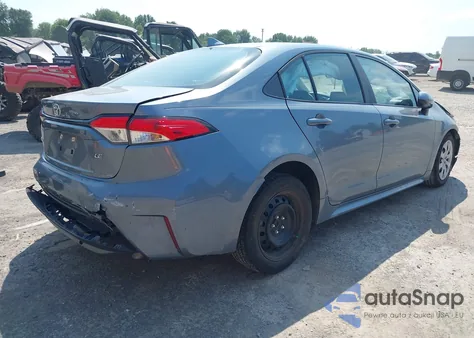 2022 Toyota Corolla Le из США, поврежденный, VIN 5YFEPMAE2NP379356